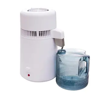 

4L 220V Stainless Steel Filter Pure Water Distiller Purifier Dental Home Travel Water Distillation Purifier Equipment Jug