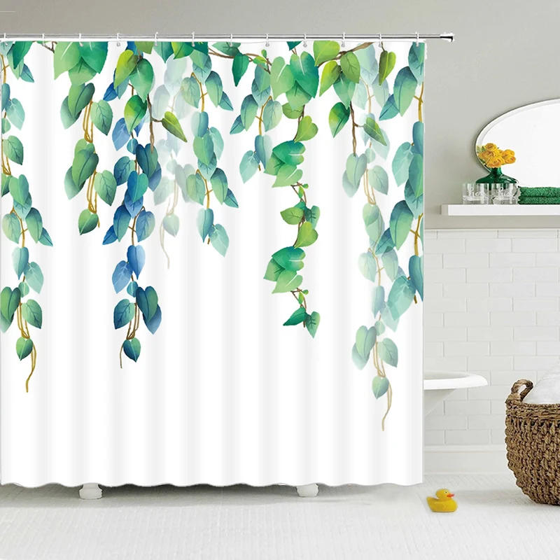 The Cloth Is Patterned 3D Shower Curtain Polyester Bathroom Decor  Waterproof 
