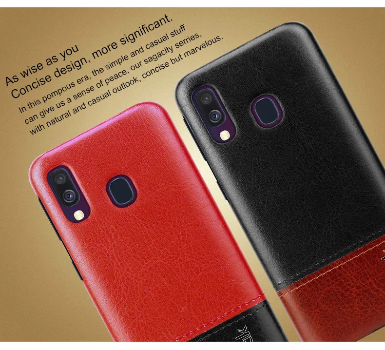 Роскошный лаконичный кожаный чехол для samsung A40 чехол Galaxy A 40 чехол A405 для samsung Galaxy A40 кожаная обложка на телефон