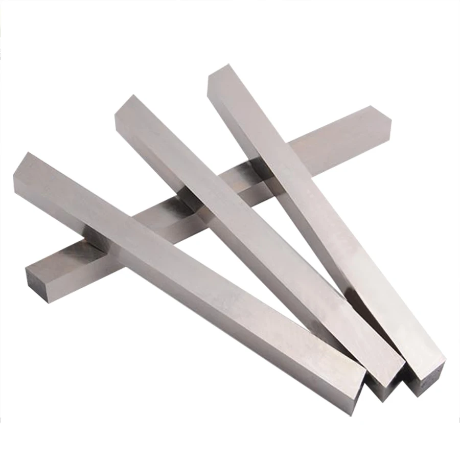 Barre Rectangulaire HSS 4mm X 25mm X 200mm – Outil Tour CNC, Acier Rapide, Dureté 60-62