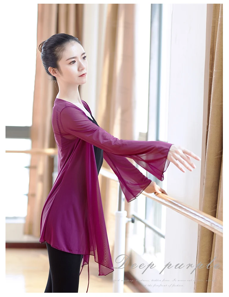 Classical Service Ballet Women's Dance Shayi Adult Female Exercise Clothing Tops Body Charm Clothing Dance Exercise Clothing
