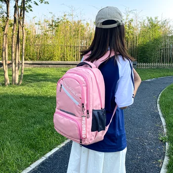 

2020 Women Waterproof Vanvas Zippers Backpack Student Cute School Bag Kawaii Girl Backpack Laptop Female Fashion Book Bag Ladies