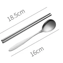 Tableware Ланч-бокс для детей из нержавеющей стали, двухслойный контейнер для еды, портативный для детей, для пикника, для школьных Бенто-бокс, для ланча - Цвет: Tableware