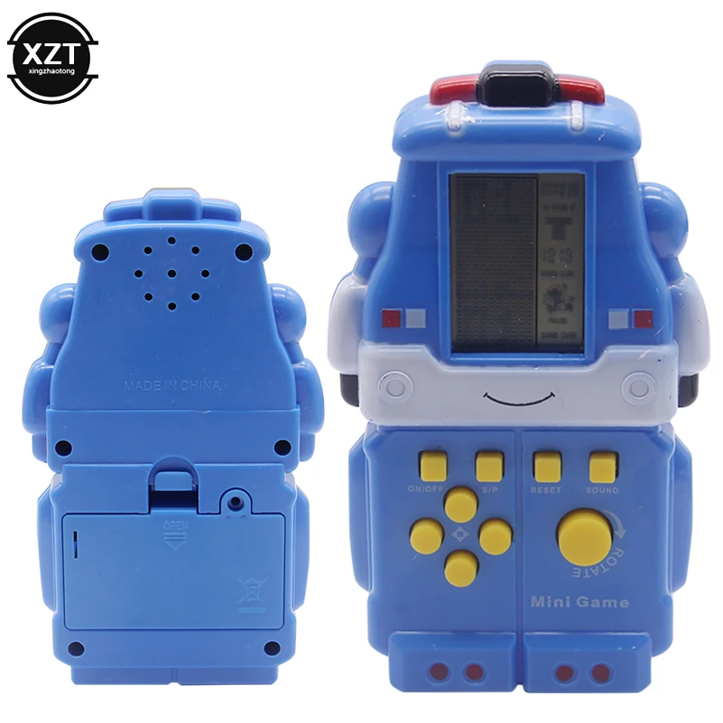 Ретро портативные игровые плееры тетрис Классическая Детская игра электронные
