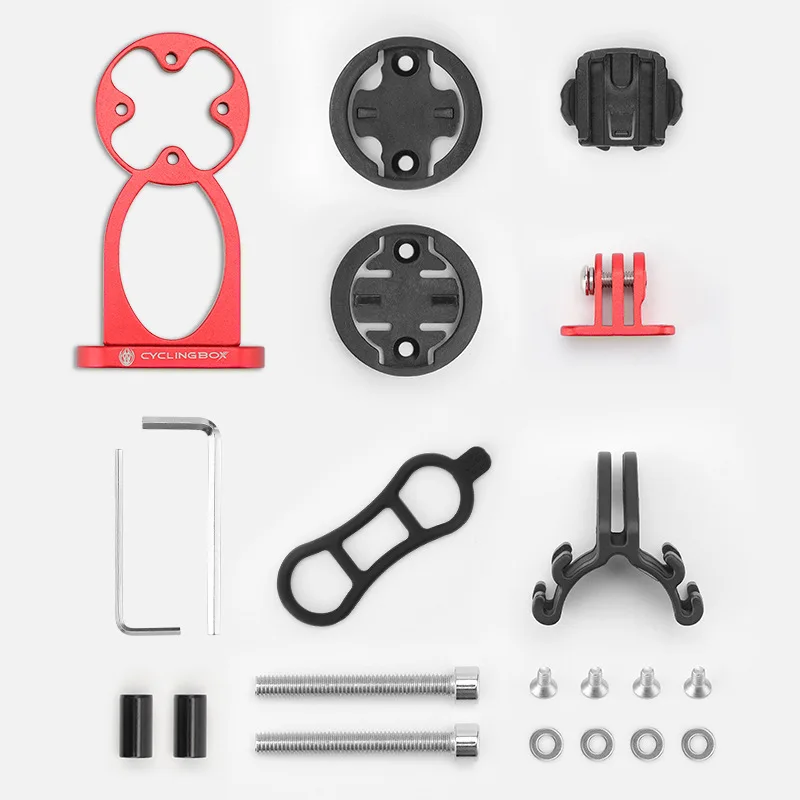 Bicycle computer stand Multifunctional Code Table Extension Frame Extension Mountain Aluminum Alloy Light Frame Bike Accessories
