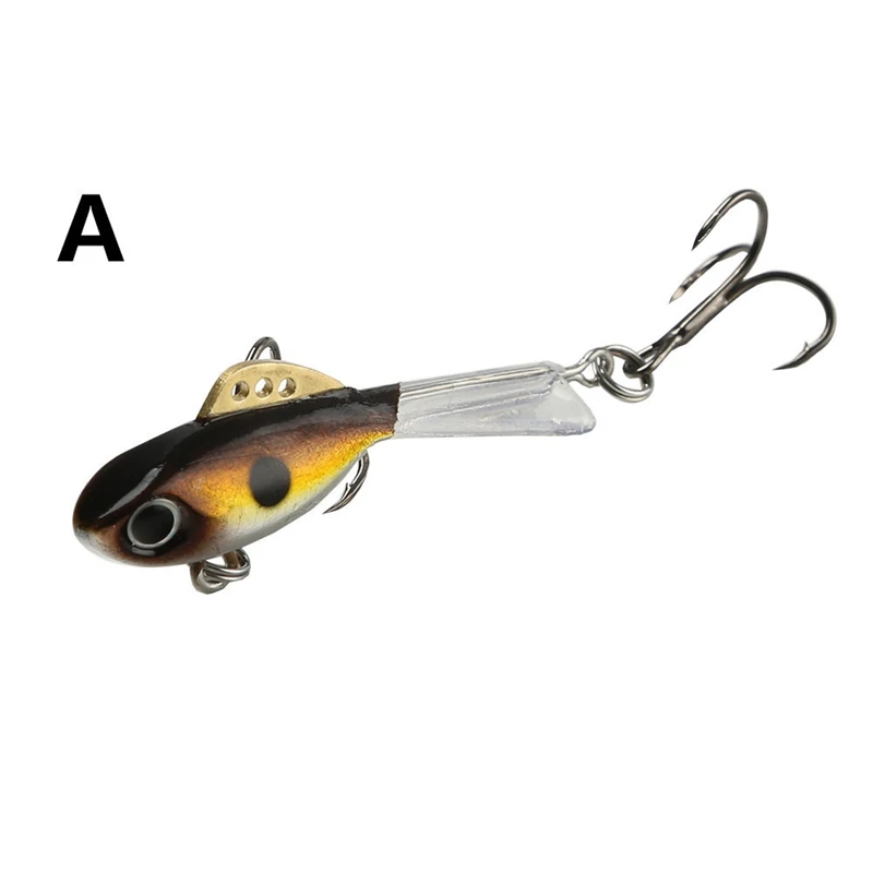 

Quality Winter Ice Fishing Lure 1PCS 3D Eyes AND-Sharp Winter Bait Hard Lure Balancer for Fishing Bai