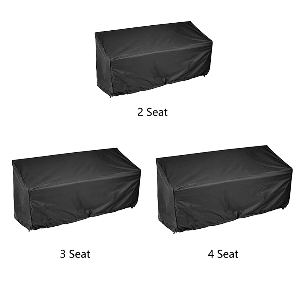 Seat Waterproof Park Cover Anti Dust Protector Long Patio Furniture UV Resistant Chair Foldable Outdoor Garden Sun Shade