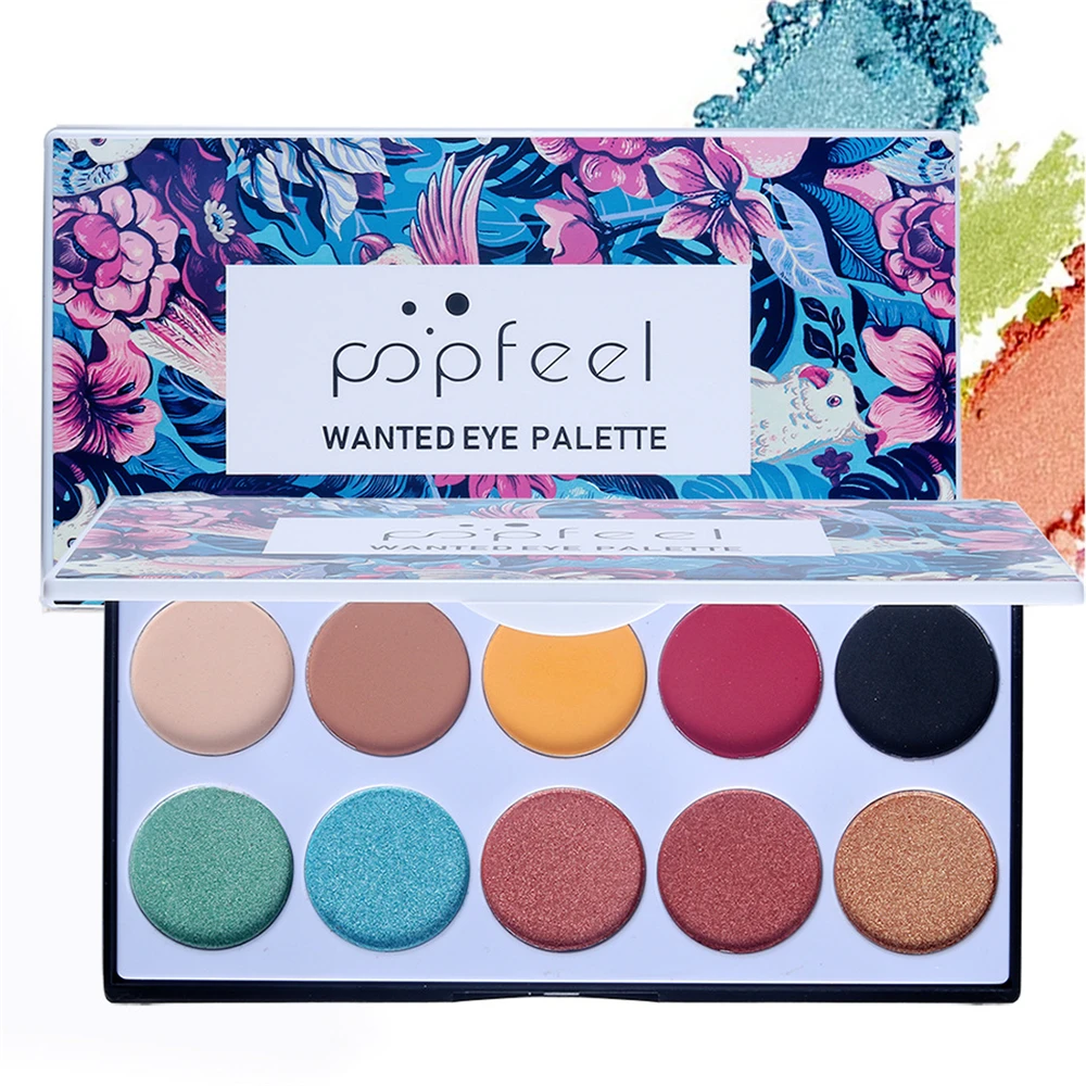 Новое поступление палитра теней для век 10 цветов блестящие матовые тени