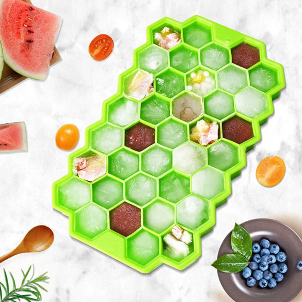 

Ice Tray Cube Mold DIY Honeycomb Shape Ice Cube Ray Mold Ice Cream Party Cold Drink Bar Cold Drink Tools