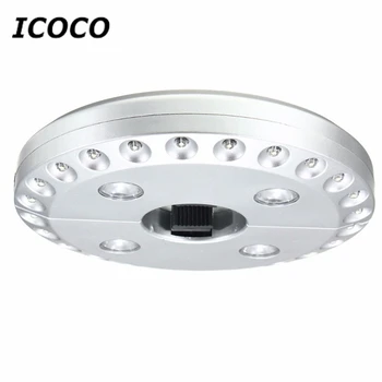 

ICOCO 28 LED Light F5 Straw Hat LED Lamp Battery Powered Portable Camping Tent Light Umbrella Pole Light Outdoor Emergency Light