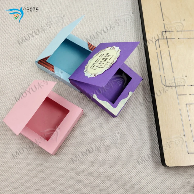 Box-S079 для шоколадного соуса, новая деревянная форма для скрапбукинга, Thickness-15.8mm
