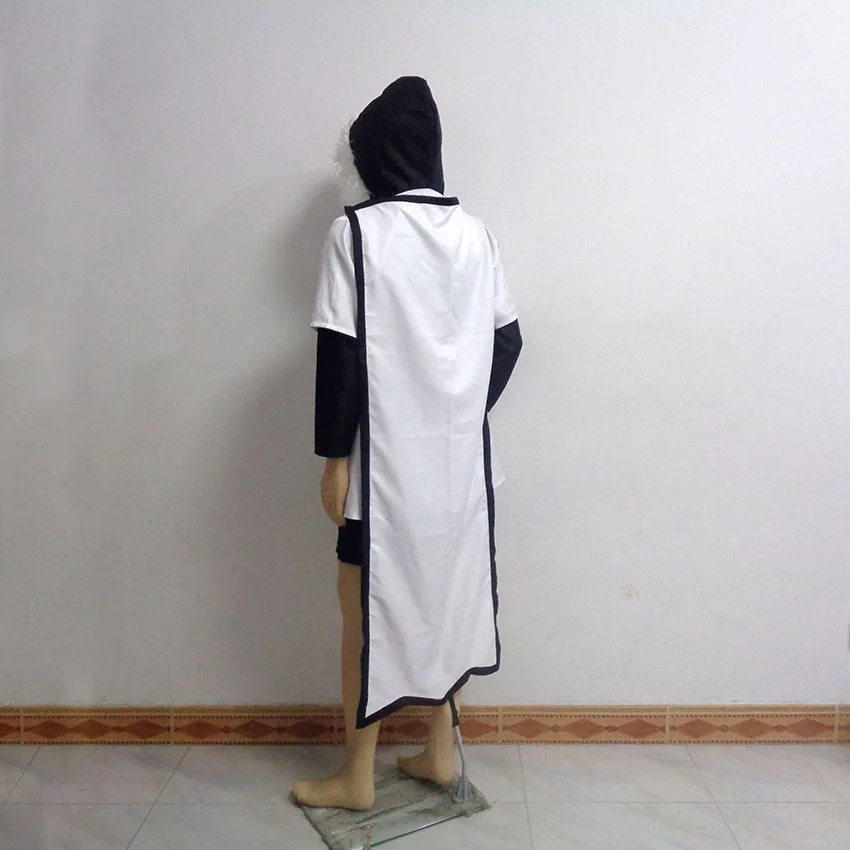 Game Undertale XTALE Cross Sans Cosplay Costume White Cloak Combats Uniform  Adult Men Halloween Party Outfits