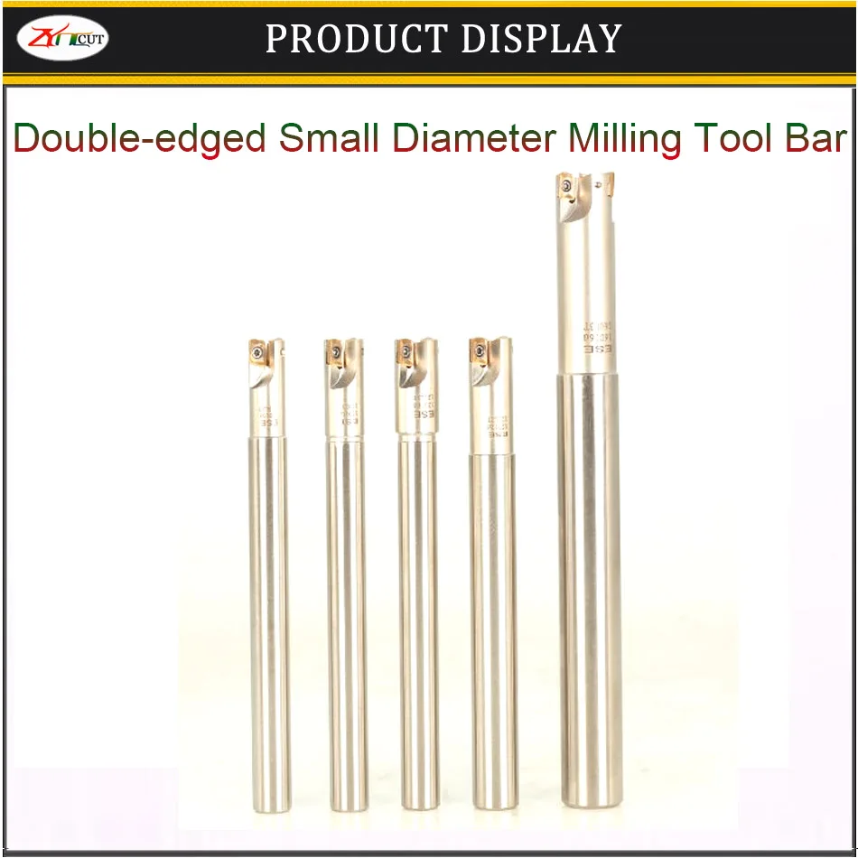 ESE-10 11 12 13mm Double-edged Small Diameter Milling Tool Bar Machining Milling Cutter with Small Aperture and Deep Cavity