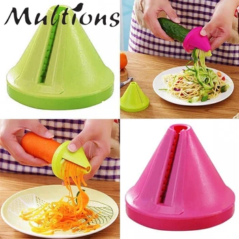 

Kitchen Funnel Model Spiral Slicer Vegetable Shred Carrot Radish Cutter Vegetable Fruit Slicer Cutter Kitchen Gadgets Tools