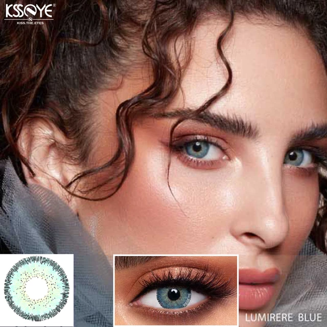 3 Tone Colored Contacts for Eyes Color Contact Lenses Brown Contact Lens  Beauty Pupilentes Cosmetic Eye Contacts Lens - AliExpress