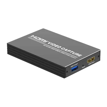 

4K 1080P HDMI To USB3.0 Video Card Live Streaming Multifunction Game Recorder Box Broadcasting Grabber Aluminium Alloy