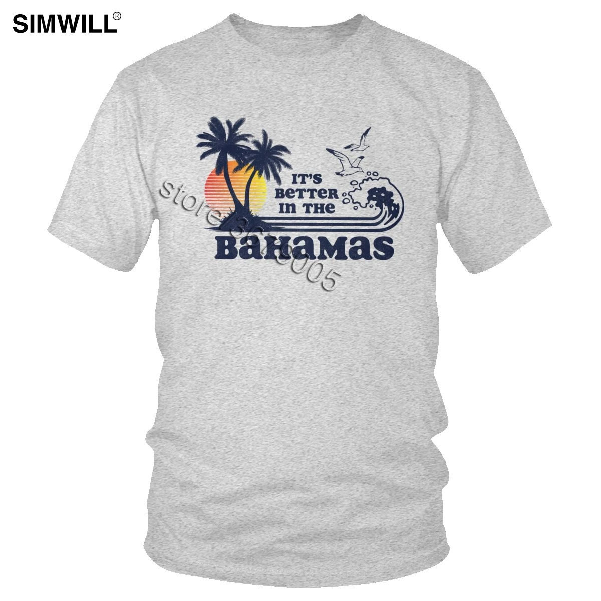 It's Better In The Bahamas футболка забавные летние мягкие хлопковые футболки мужские