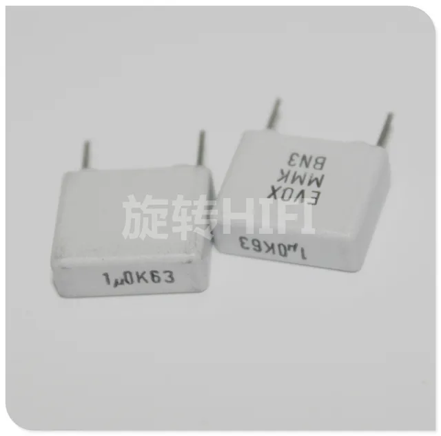20PCS NEW EVOX MMK10 1UF 63V p10mm film capacitor MMK 105/63V audio 105 hot sale 1uf/63v 1.0UF 1000NF