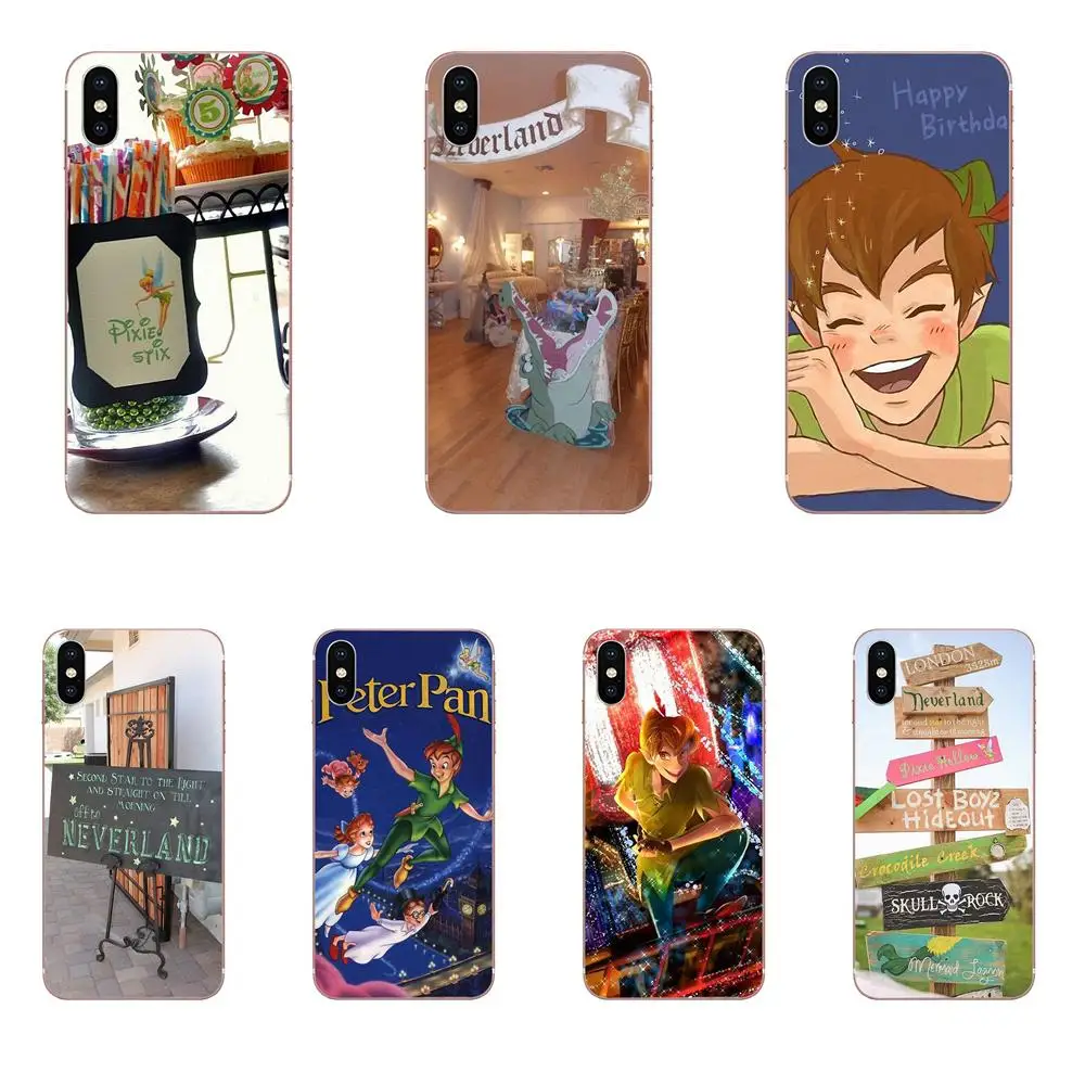 

For Samsung Galaxy Note 5 8 9 S3 S4 S5 S6 S7 S8 S9 S10 5G mini Edge Plus Lite Colorful Neverland Chile Hood Memory Peter Pan