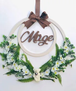 

Baby Room Wood Door Ornament