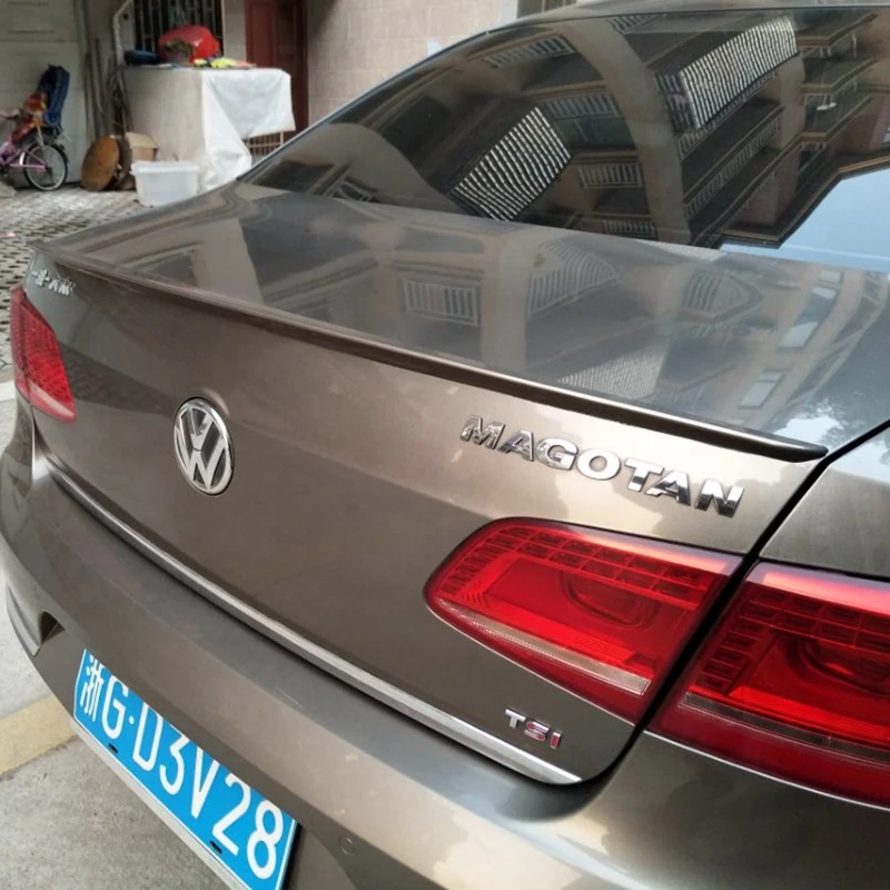 Для volkswagen passat B7 spoilern2012- модель passat спойлер Высокое качество ABS Материал заднее крыло автомобиля праймер цвет спойлер