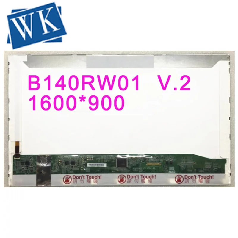 B140RW01 V2 V.2 LP140WD1-TPD1 LTN140KT02 подходит для HP elitebook 8440P 8440 Вт ноутбук ЖК Экран 1600*900 EDP 30 контактов