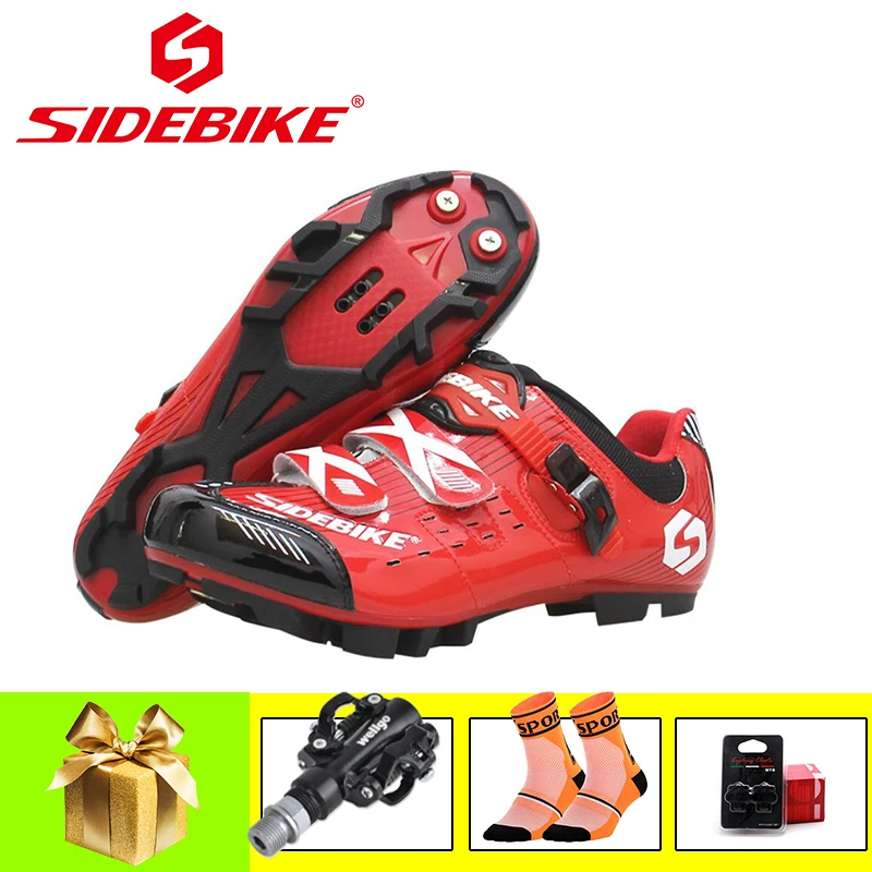 SIDEBIKE pro велосипедная обувь для горного велосипеда scarpe ciclismo mtb ультралегкие spd педали для мужчин и женщин спортивные кроссовки суперзвезды
