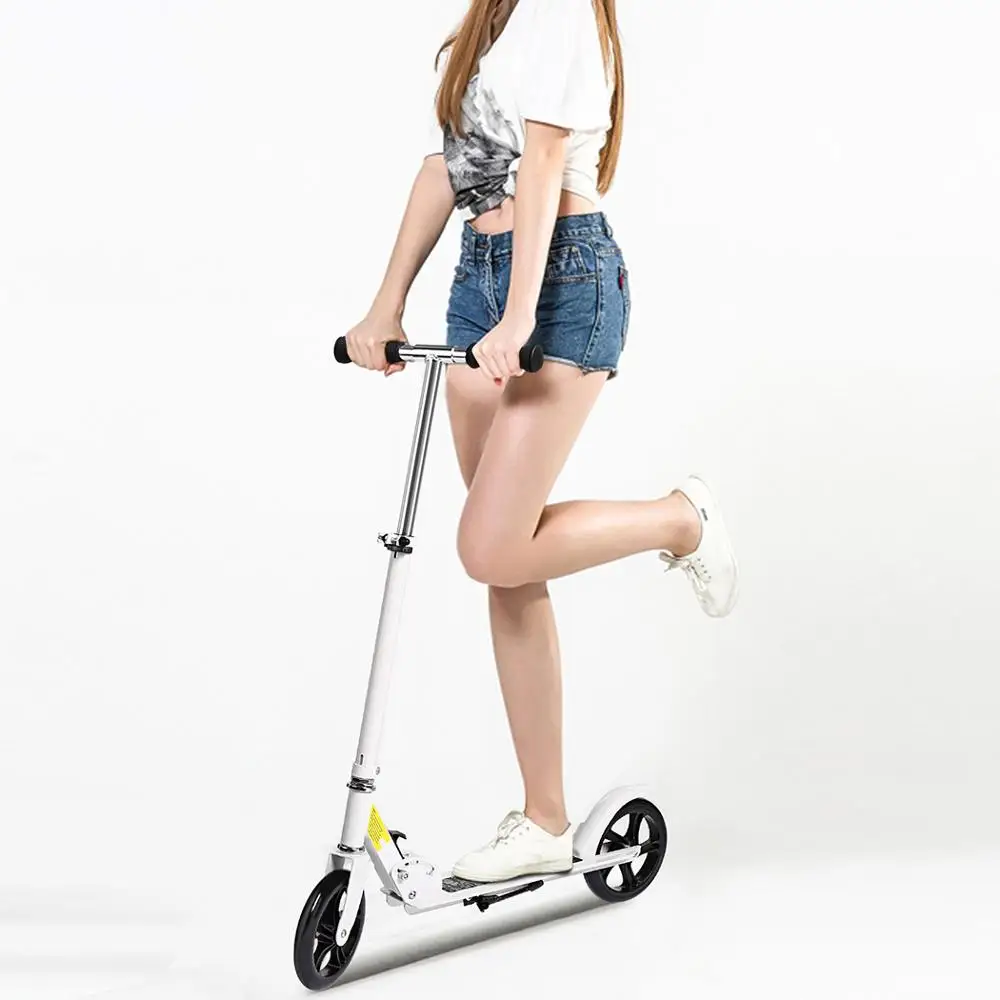 

ANCHEER Aluminium Alloy Foldable Kick Scooter Height Adjustable Foot Scooters 2 Wheels Adult Kick Scooters Patinete Skateboard