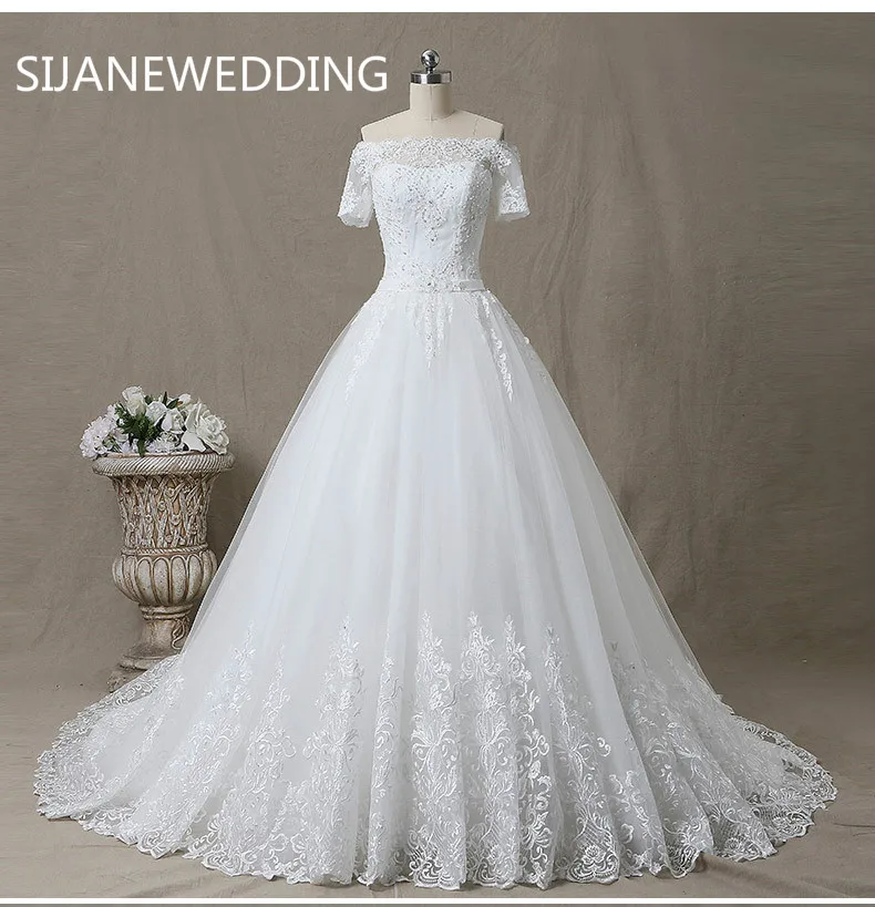 Свадебное платье вечернее платье vestidos de Noiva кружевное платье с цветами для свадебной вечеринки 201907292