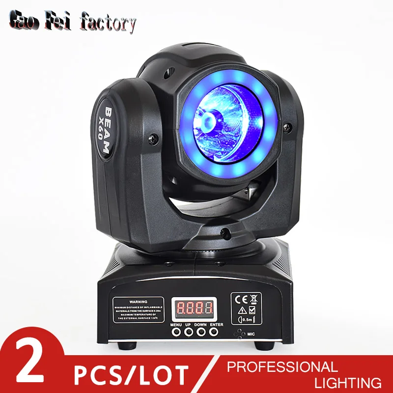 

mini led moving head dmx rgbw led disco light 60W dj spot light for movinghead beam