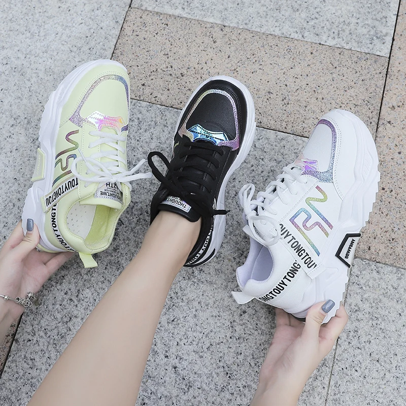 Женская обувь женская кроссовки tenis masculino Большие размеры moda mujer 2018 серебристого