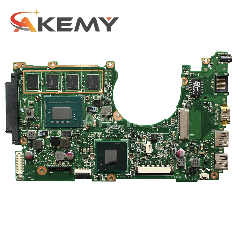 Материнская плата Akemy X202E для ноутбука ASUS X201E S200E X201EP протестированная