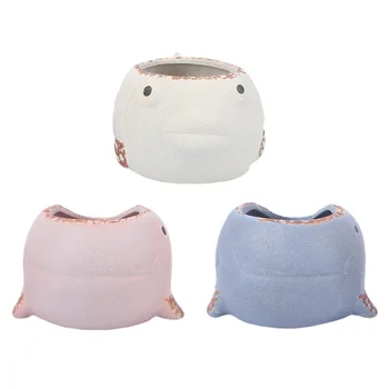 

3Pcs Small Flowerpot Succulent Planter Green Plants Flower Pot Tabletop Decor