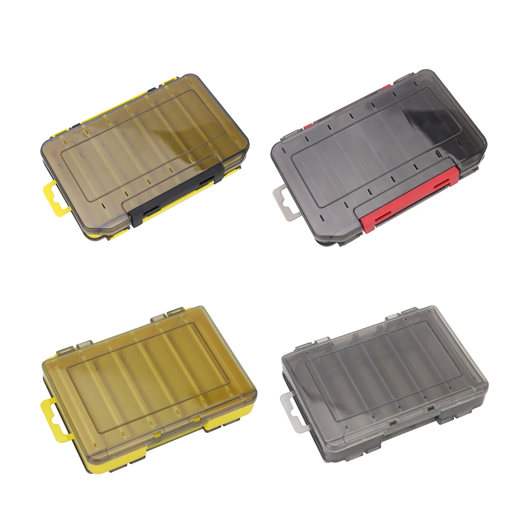 Fishing Lure Box Squid Jig Box Both Side Storage Lure Case Holder 12 14 Compartments Egi Squid Jig Pesca Accessories Box Fishing Lure Box Squid Jig Box Both Side Storage Lure Case Holder 12 14 Compartments Egi Squid Jig Pesca Accessories Box