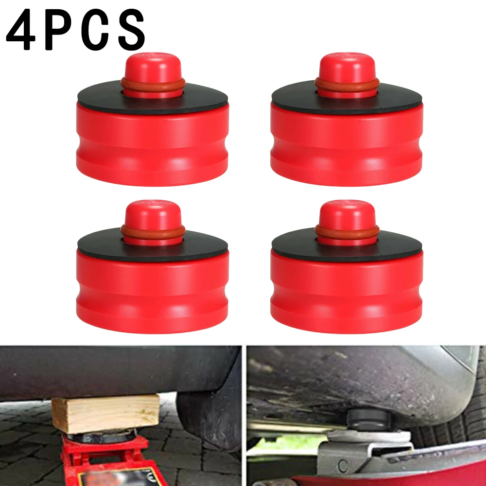 

4pcs Jack Lift Point Pad Adapter for Tesla Model 3 Protects Battery Paint Side Skirts Use 4 For A 4-Point Vehicle Lift