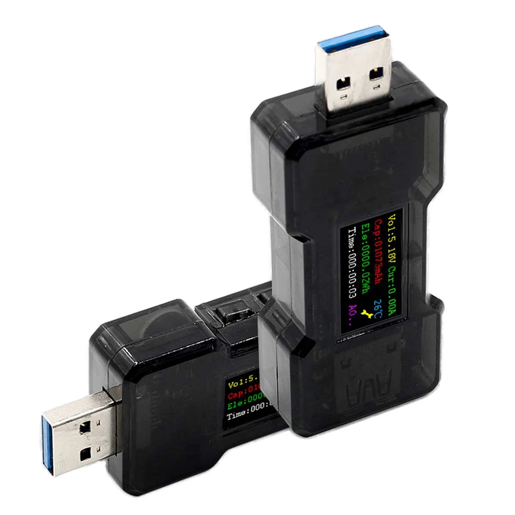 USB Тестер Цифровой вольтметр постоянного тока измеритель напряжения Ампер Вольты ампреметр детектор зарядное устройство индикатор