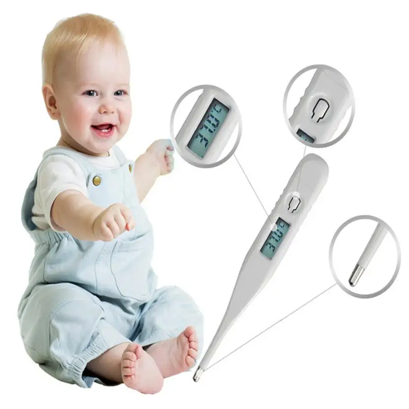 

Child Adult Body Thermometer Electronic Digital Measuring Tool Digital LCD Heating Pet Temperature Indicator Tools Easy To Carry