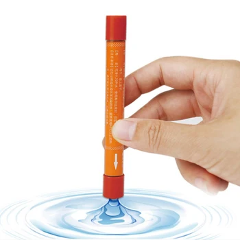 

Pocket Water Purification Pipette Pen Portable Mini Straw Water Purifier Camping Outdoor Water Straw Filter Safety Survival Tool