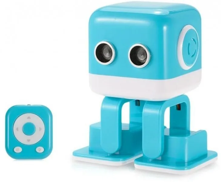 Интеллектуальный танцующий робот WLtoys Cubee F9 Blue APP- WLT-F9