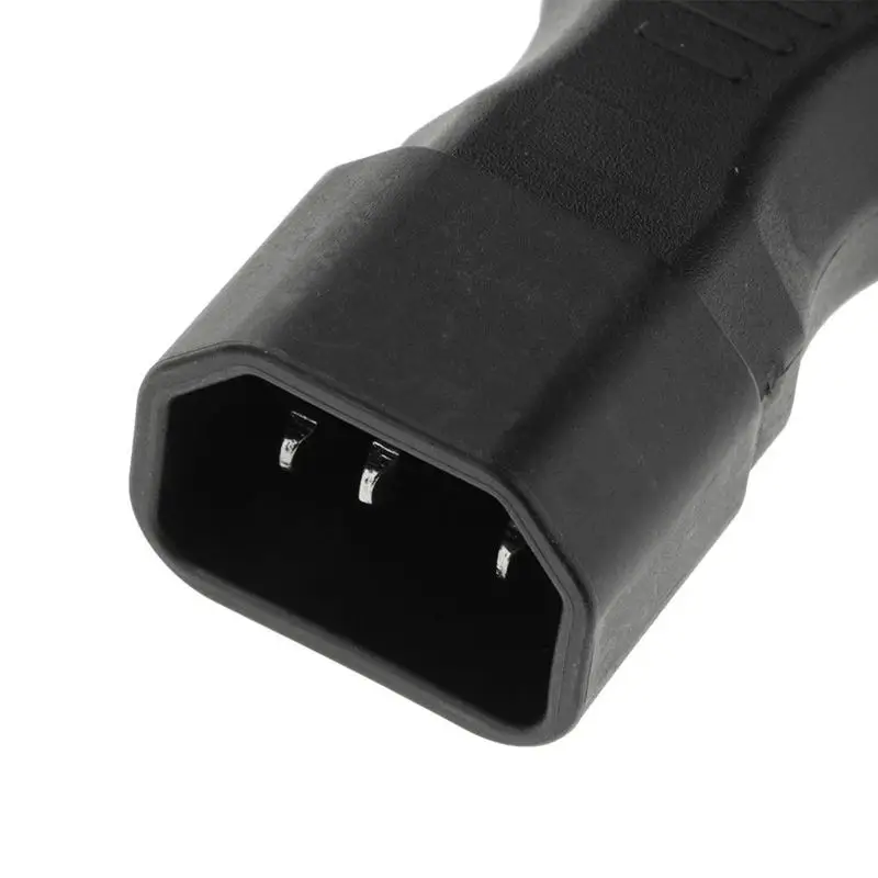 IEC320-C13 мужчина к C14 женский Профессиональный адаптор Мощность дорожный блок питания с переходником 110-250 V