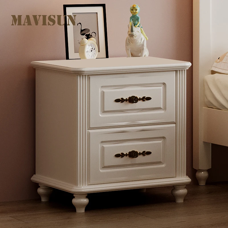 American Solid Wood Children's Bed Girl Princess Bed Single Children's Room Furniture Set 1.5 Meters Girl Princess