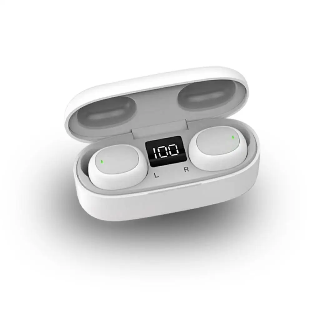 B WHITE QCY T3 TWS Беспроводные наушники с микрофоном, двойные Bluetooth V5.0 спортивные наушники, 3D стерео наушники для всех телефонов - Цвет: B WHITE