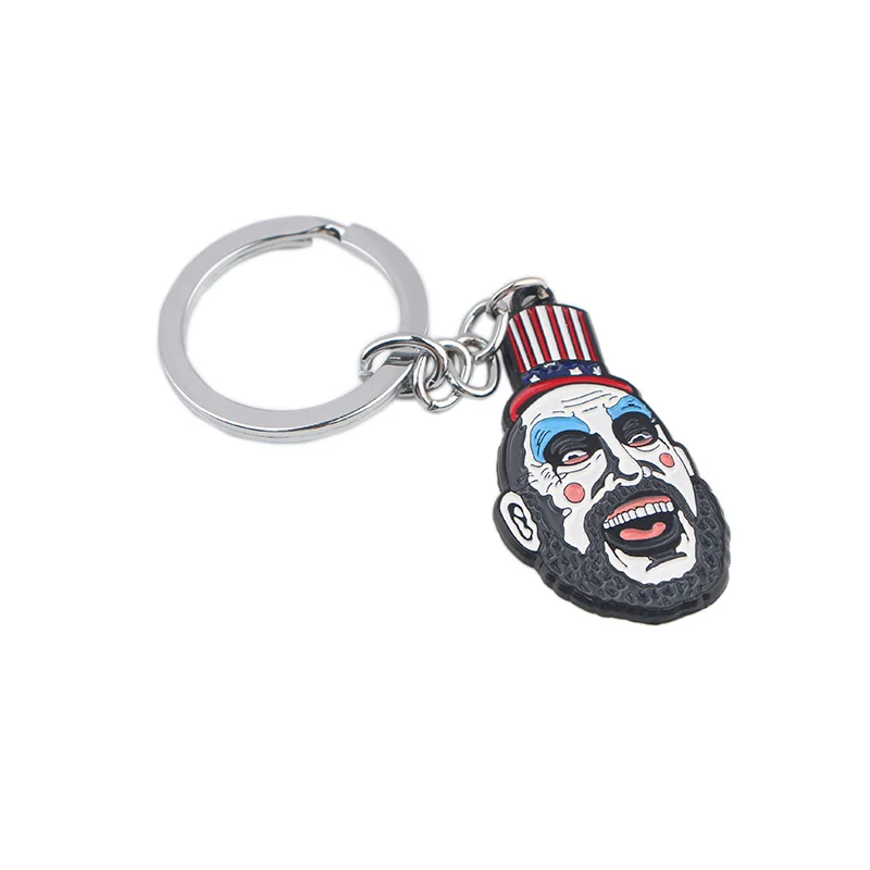 P4078 Dongmanli House of 1000 Corpses Captain spaulding подвеска брелок металлический Автомобильный держатель для брелки для ключей ювелирные изделия на Хэллоуин