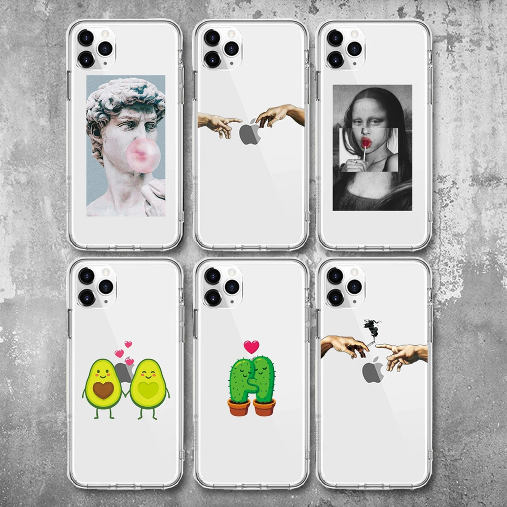 Чехол для iPhone X, XR, XS, Max, 5, 5S, SE, мягкий ТПУ для iPhone 7, 8, 6, 6S Plus, 11 Pro MAX, чехлы