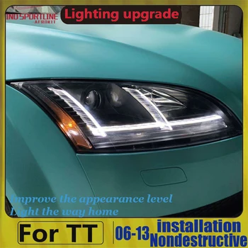 

LED Head Light For Audi TT LED Head Lamp Front Lights 2006 2007 2008 2009 2010 2011 2012 2013 2014 Year