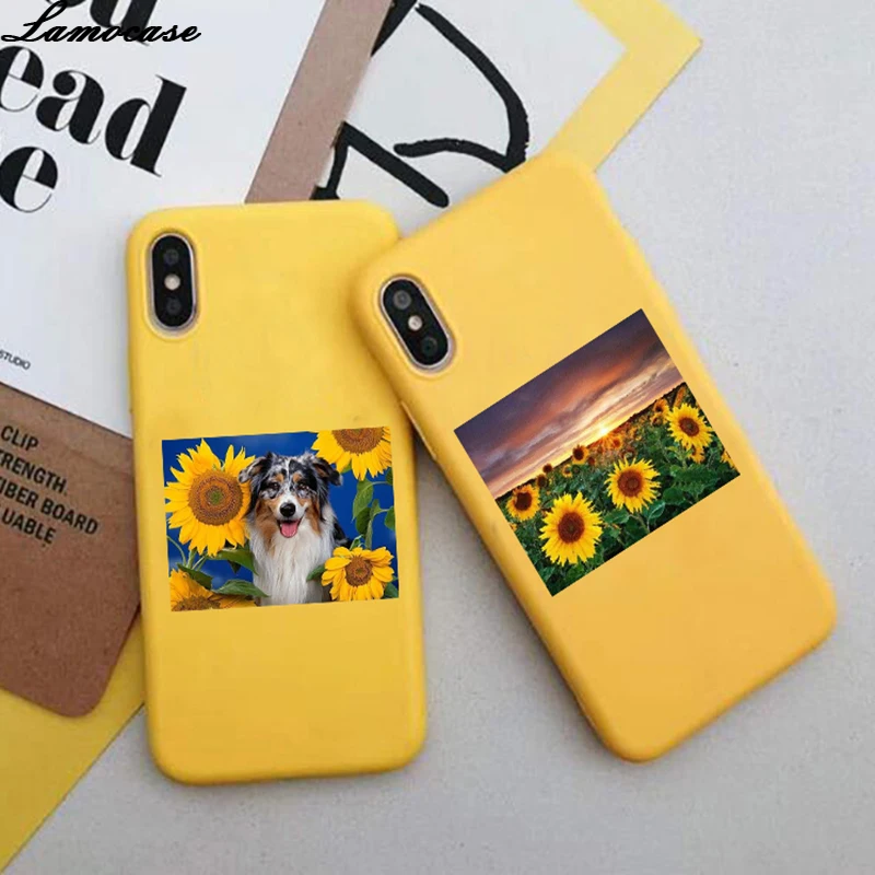 Чехол с подсолнухом для Huawei P20 Mate 10 Lite 20 P10 P8 P9 2017 Nova 3 3i 4 8S P30 Pro чехол Honor 8A 9 8X