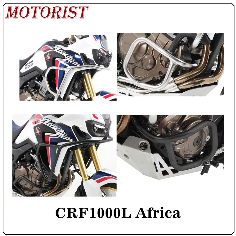 Автодомистка Upanddown Crash Bar защита двигателя бампер Рамка протектор для- Honda CRF 1000 L 1000L Африка Твин ABS CRF1000L