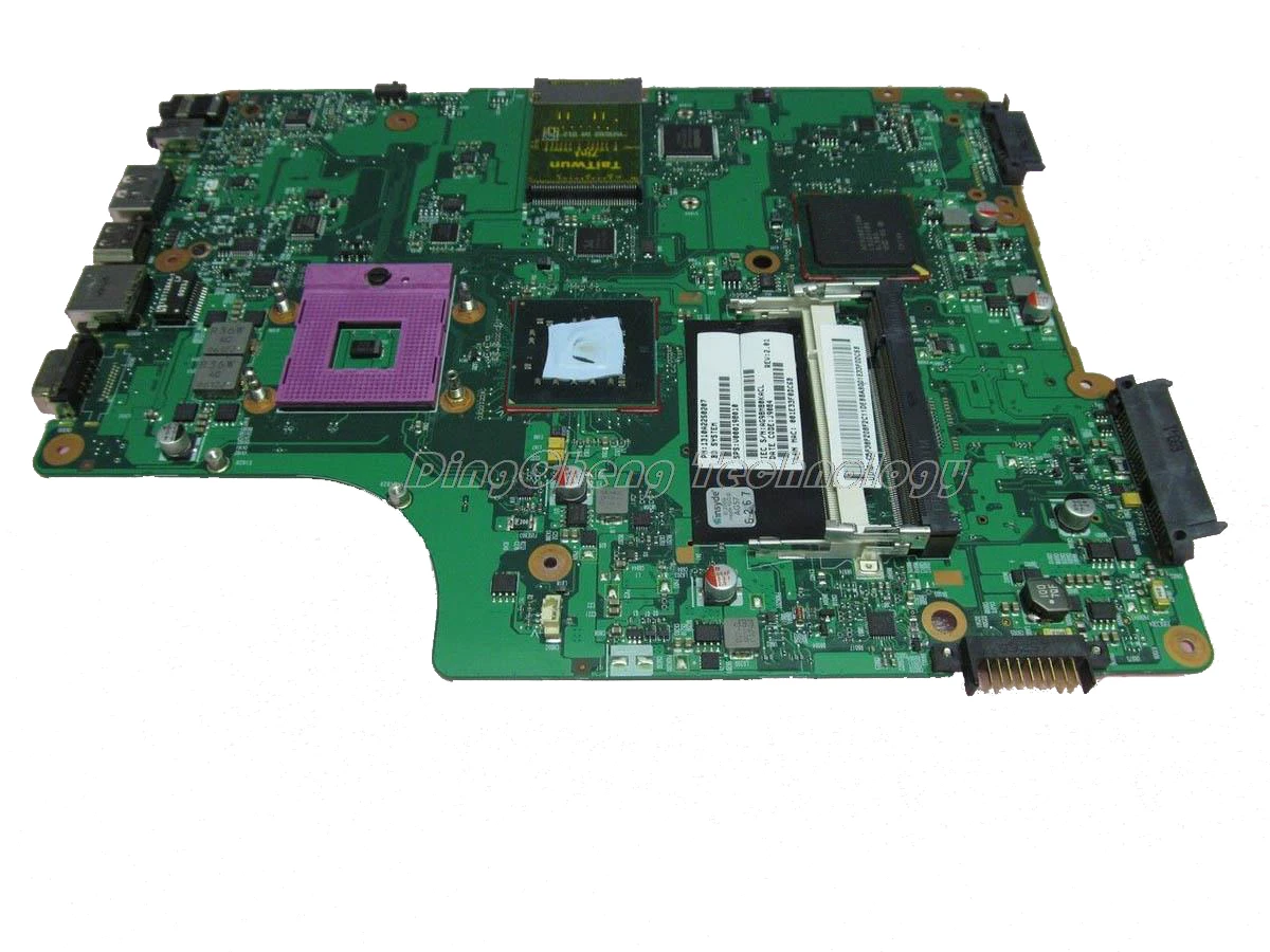 Материнская плата для ноутбука Toshiba A500 A505 V000198010 CS10M-6050A2250201-MB-A02 DDR2 интегрированная