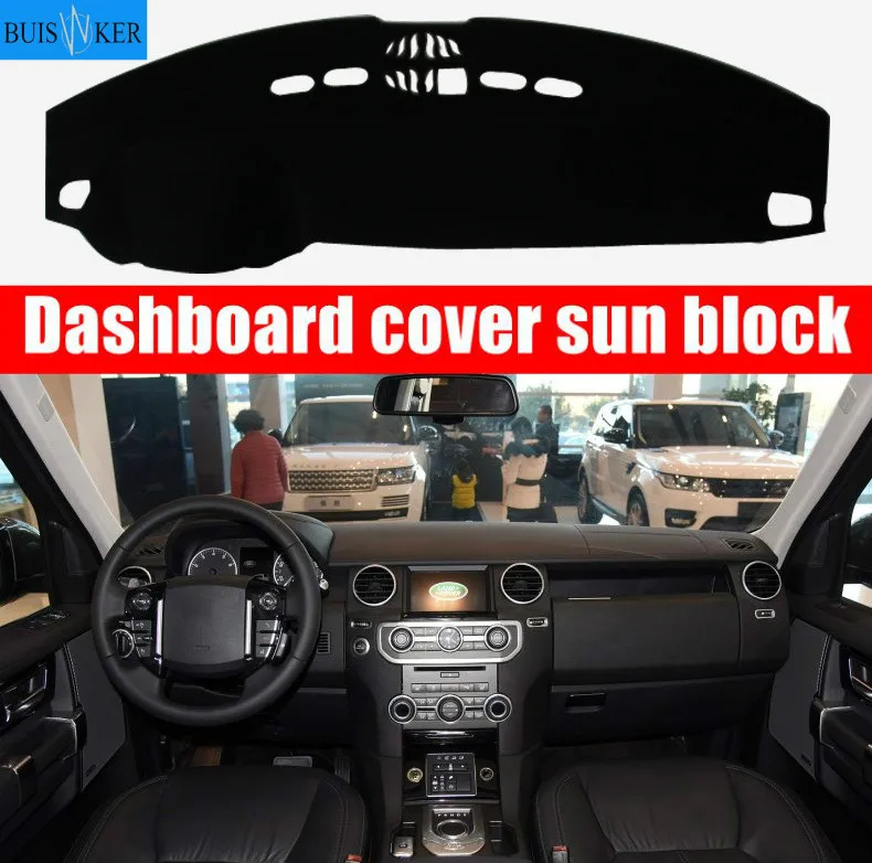 

Car Dashboard Cover For Land Rover Range Rover Sport Discovery 3 Discovery 4 2010 - 2016 Dash Mat Dash Pad Sun Shade