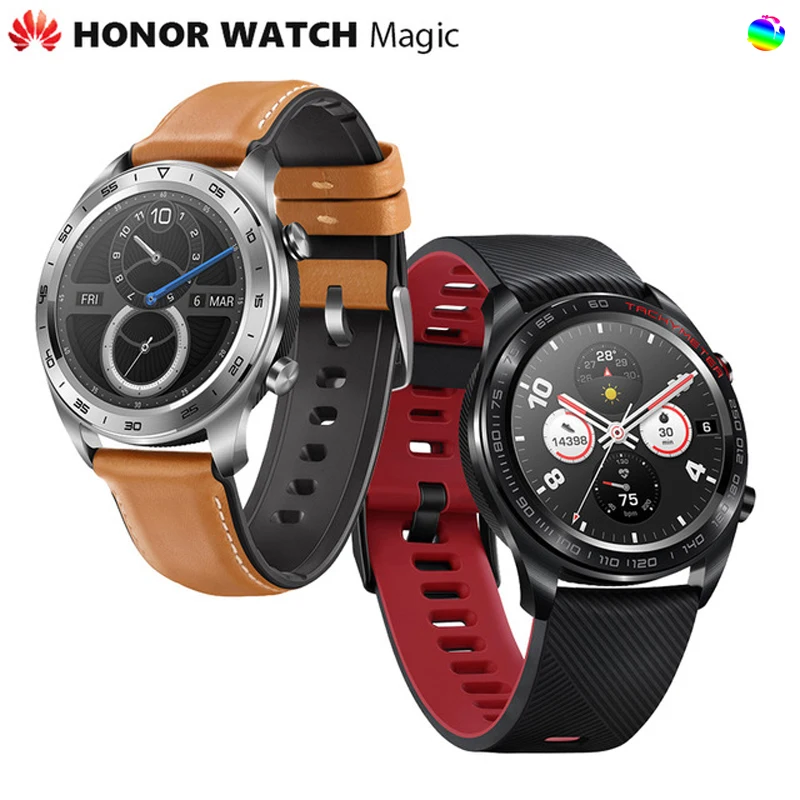Huawei часы magic Honor часы Magic SmartWatch сердечного ритма водонепроницаемый трекер сна трекер работы gps